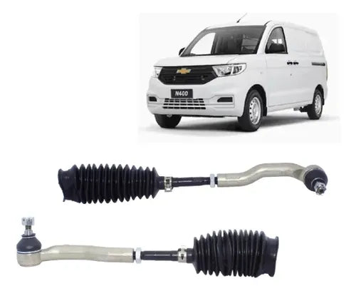 TERMINAL DE DIRECCION CHEVROLET N400 - LH - ARMADO CON RACK Y PONCHO